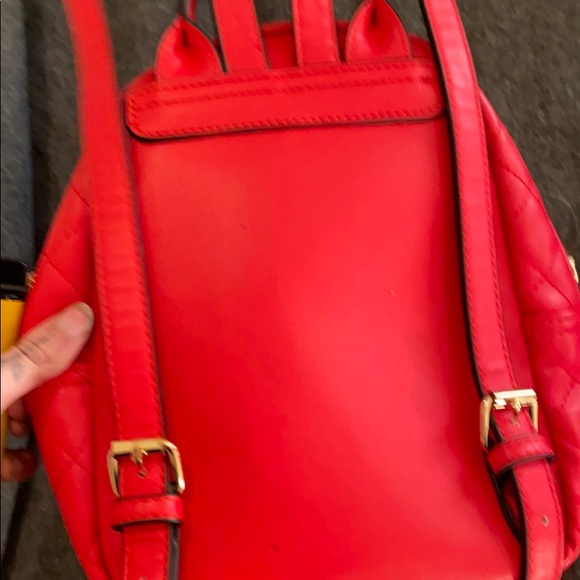 Red Mini Bavkpack - Picture 3 of 6